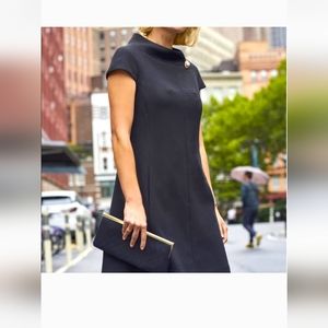 Harper Rose Faux-Pearl-Trim Shift Dress